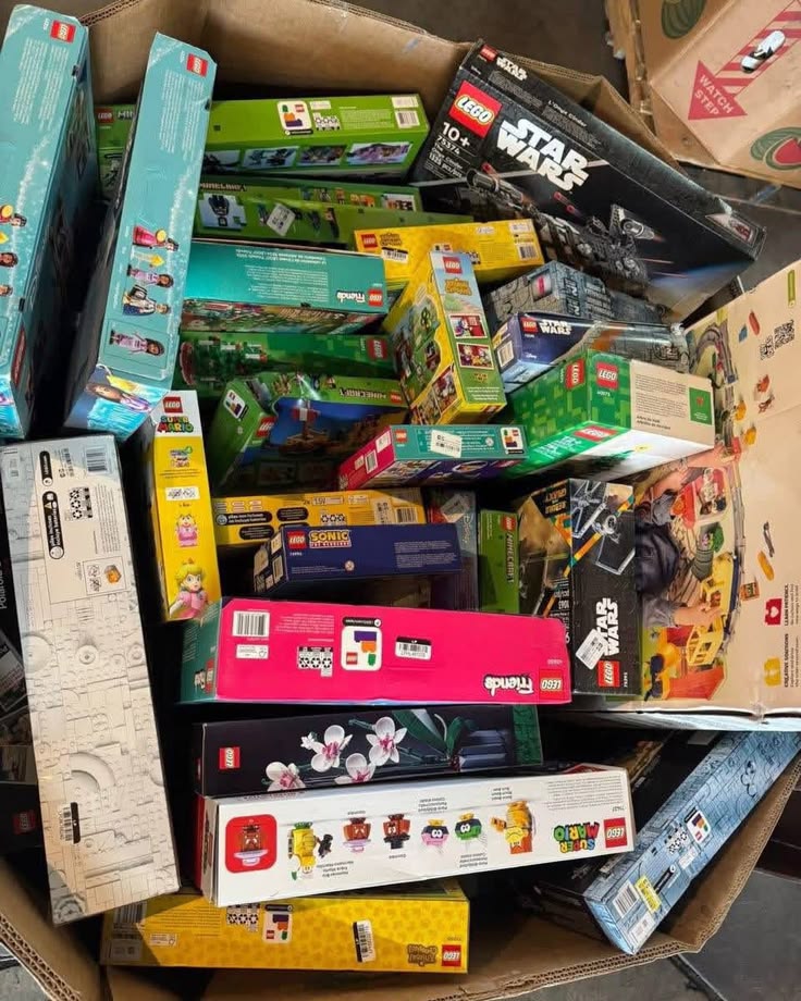 Mixed Toy Pallet – Assorted Brand Name Toys